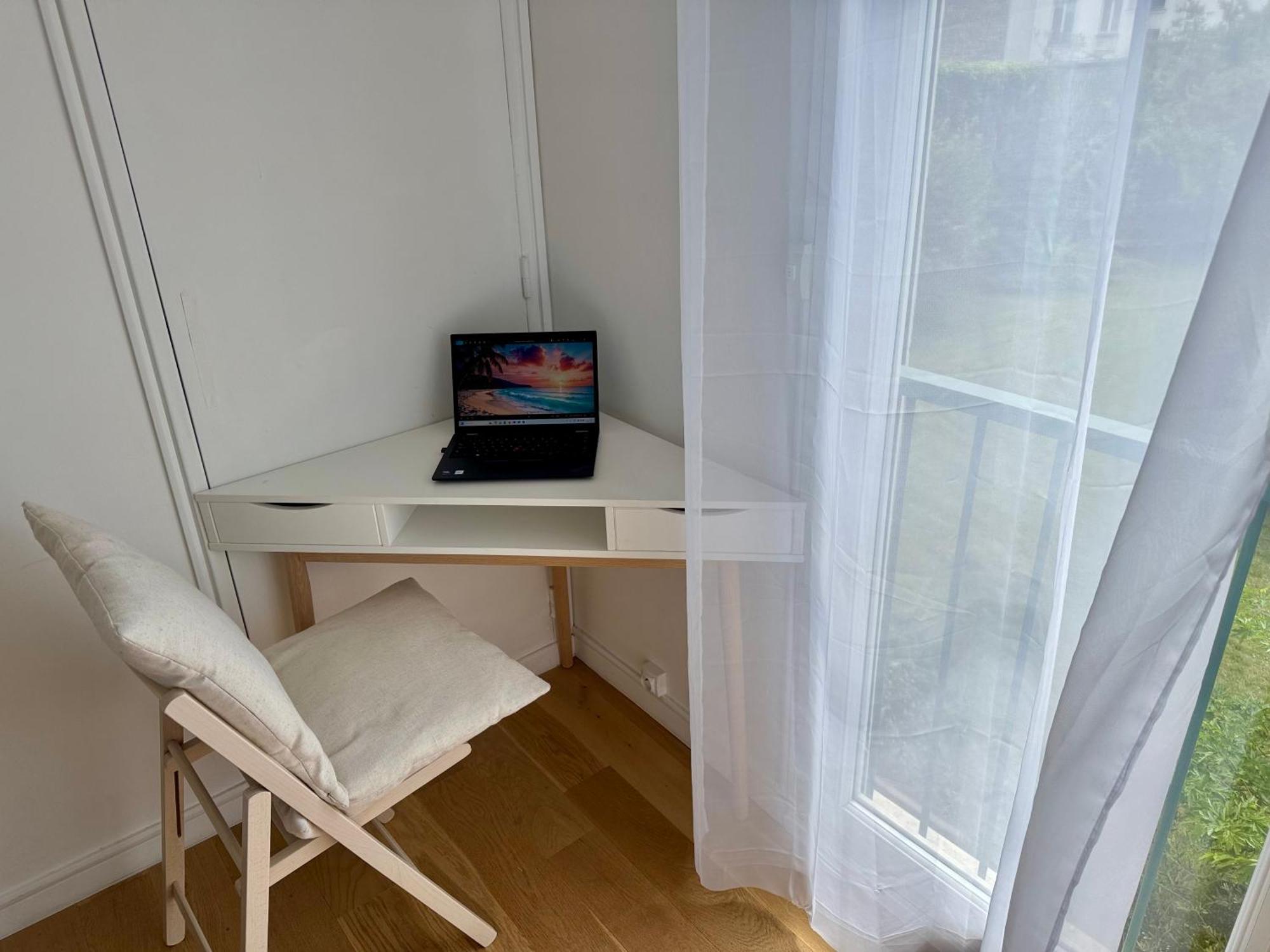 Superbe Appartement Avec Belle Vue Jardin París Exterior foto